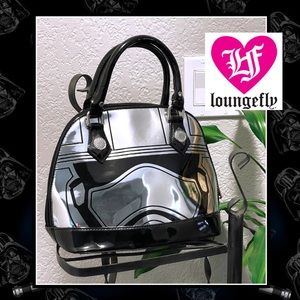 💋NEW💋 LOUNGEFLY Captain Phasma Star Wars Bag
